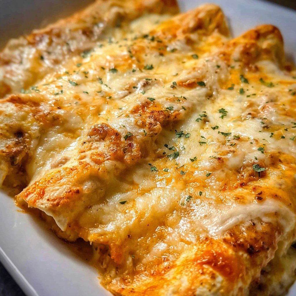 Low Carb White Chicken Enchiladas 2 Low Carb White Chicken Enchiladas