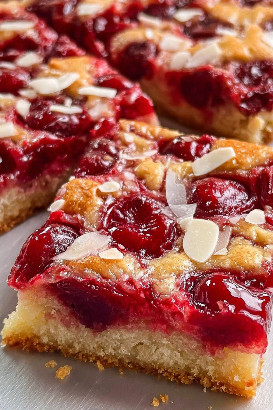 Easy Cherry Bars