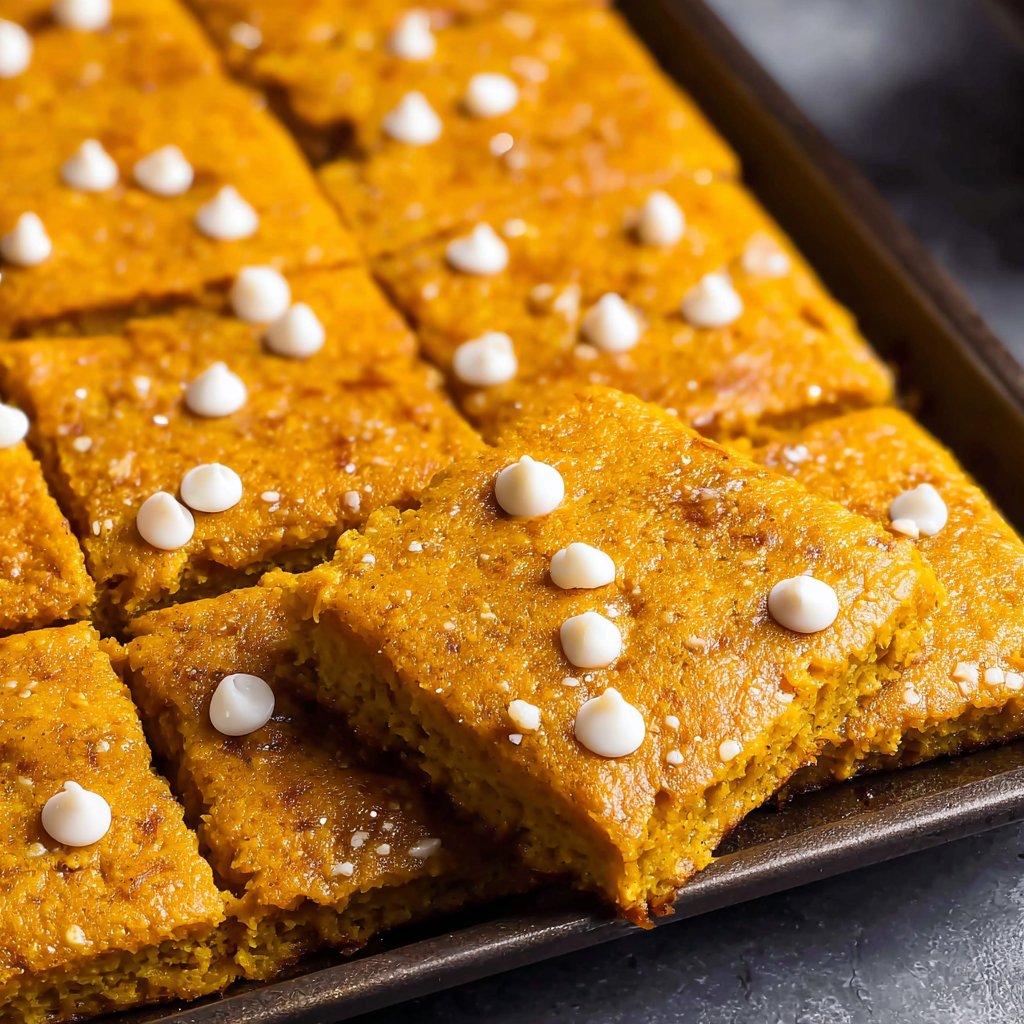 Pumpkin Sheet Pan Pancakes