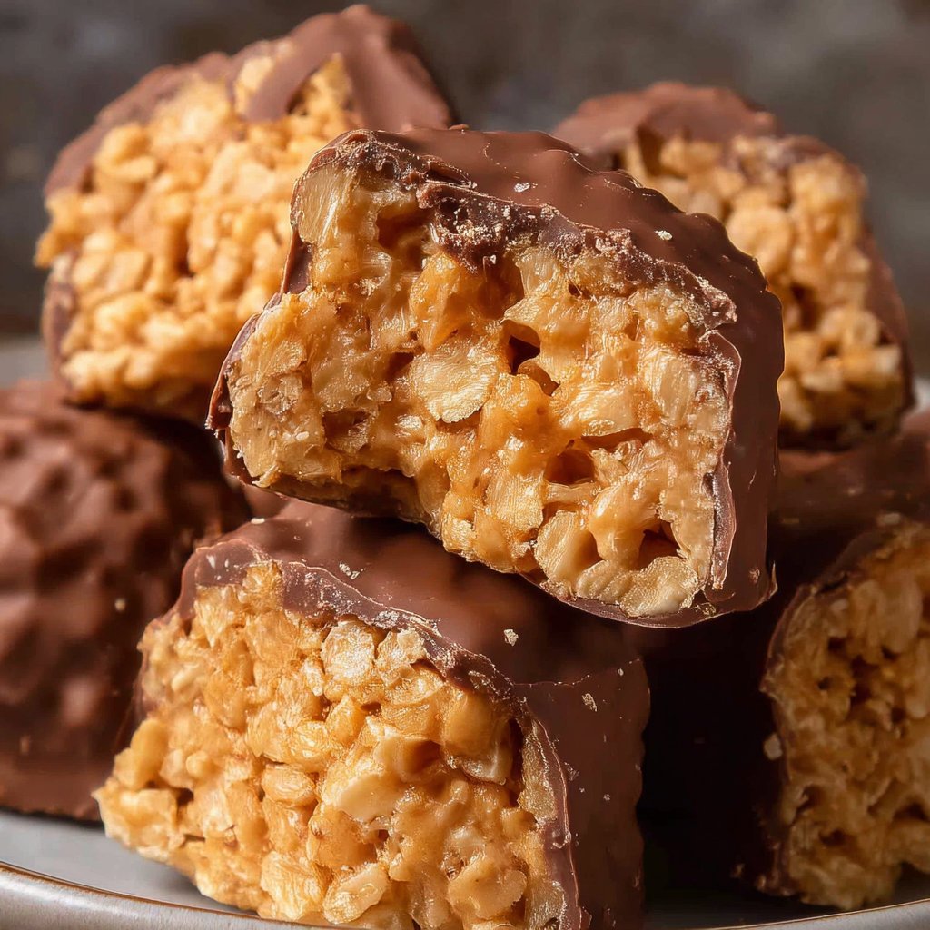 Crispy Rice Peanut Butter Treats