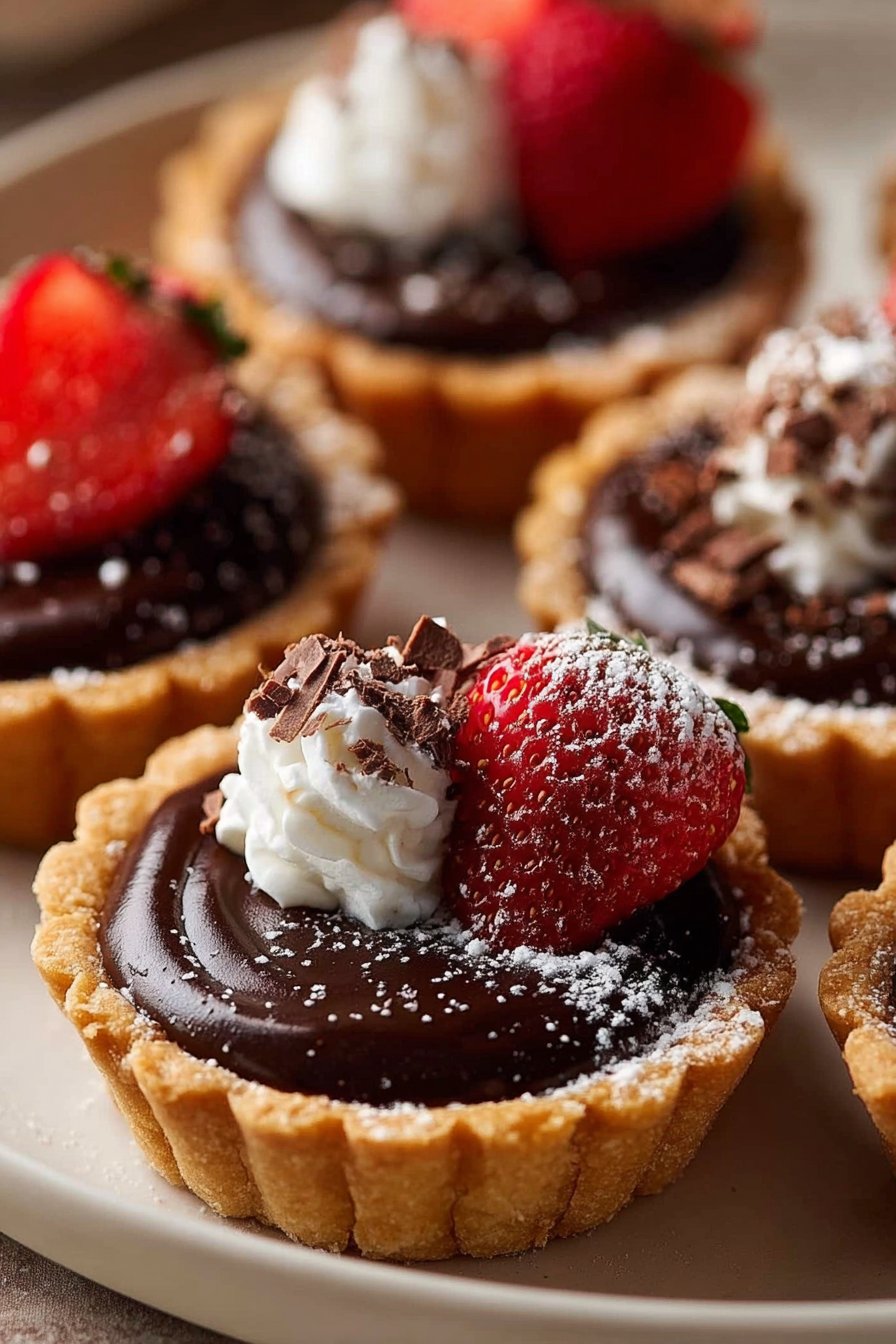 Mini Chocolate Tarts