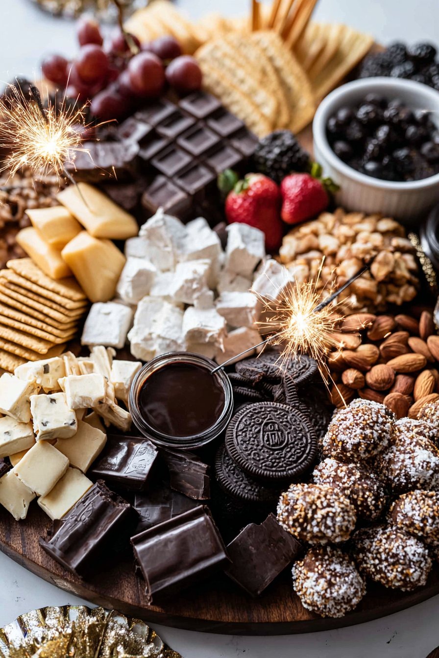 New Year's Eve Dessert Charcuterie Board