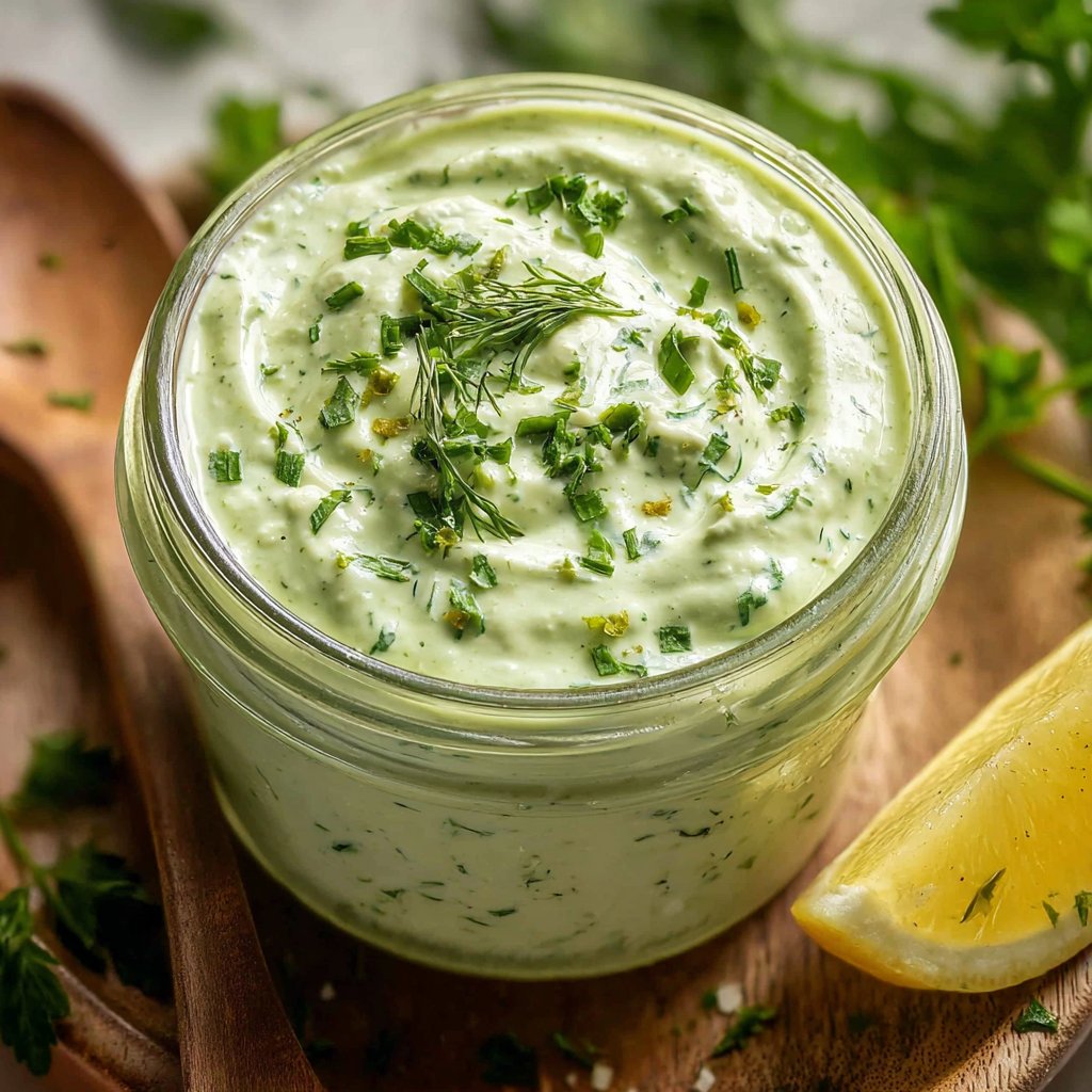 Creamy Green Goddess Dressing