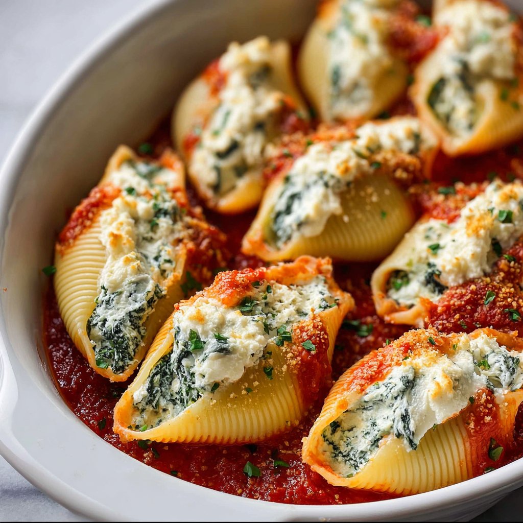 Best Christmas Stuffed Shells