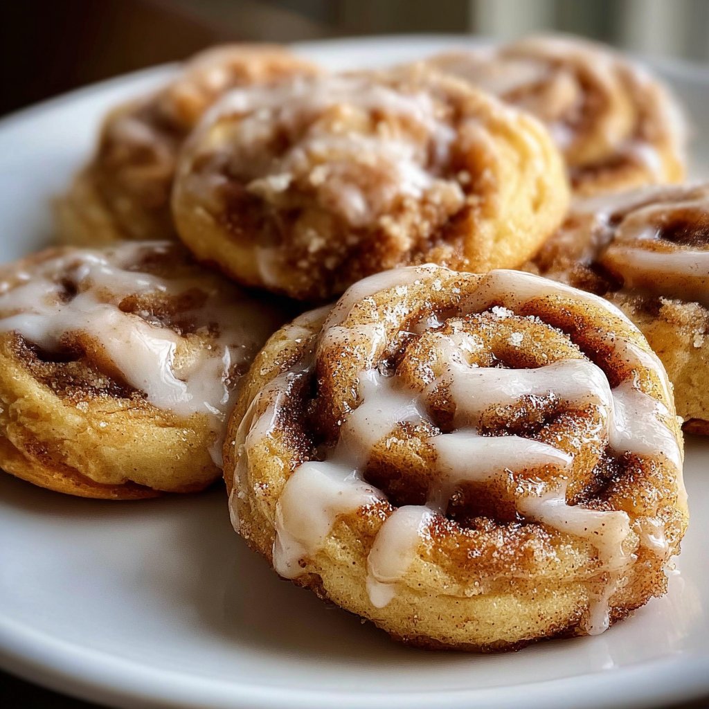 Cinnamon Roll Cookies 2 Cinnamon Roll Cookies