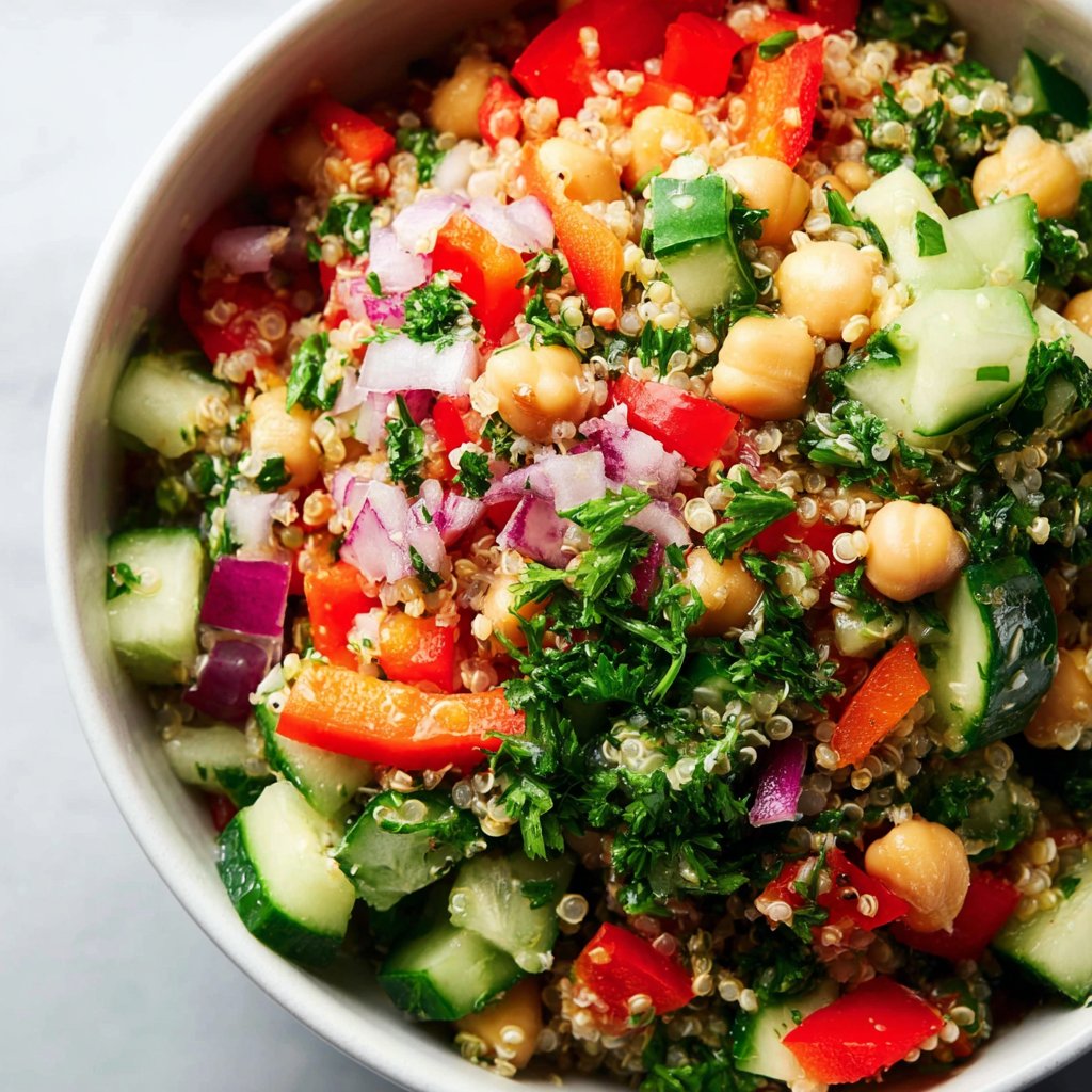 Healthy Quinoa Salad 2 Healthy Quinoa Salad