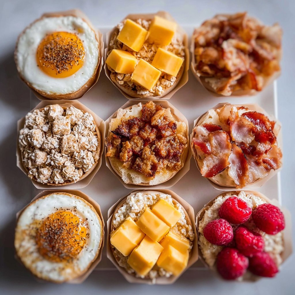 Pin by Lore Quintero Cox on Breakfast in 2025 | Freezer breakfast meals, Freezable meals, Healthy breakfast meal prep