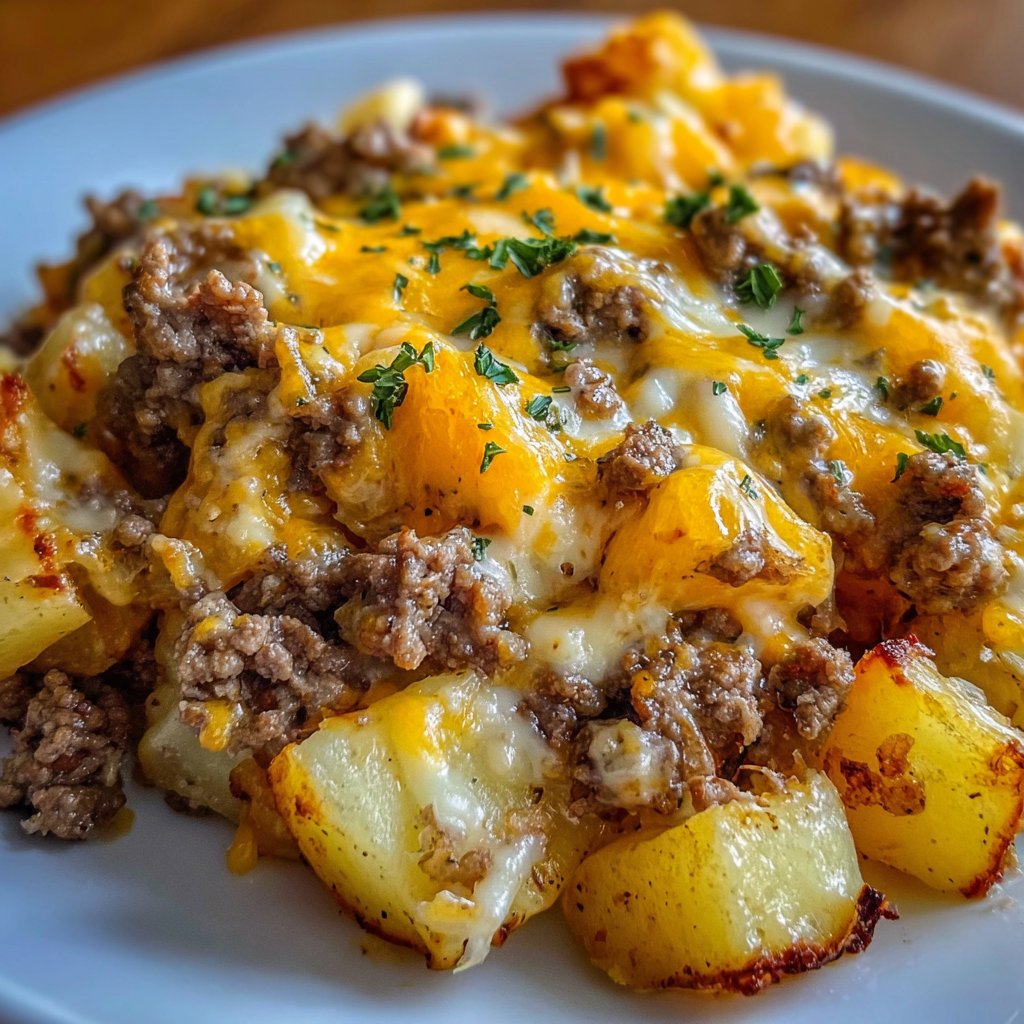 Slow Cooker Cowboy Potato Casserole 2 Slow Cooker Cowboy Potato Casserole