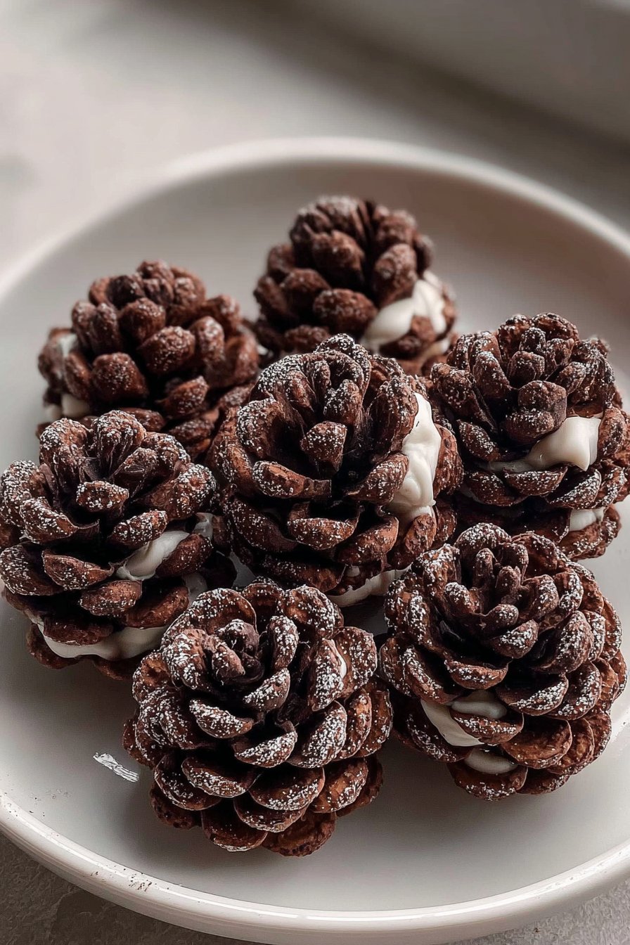 Snowy Oreo Pine Cones 2 Snowy Oreo Pine Cones