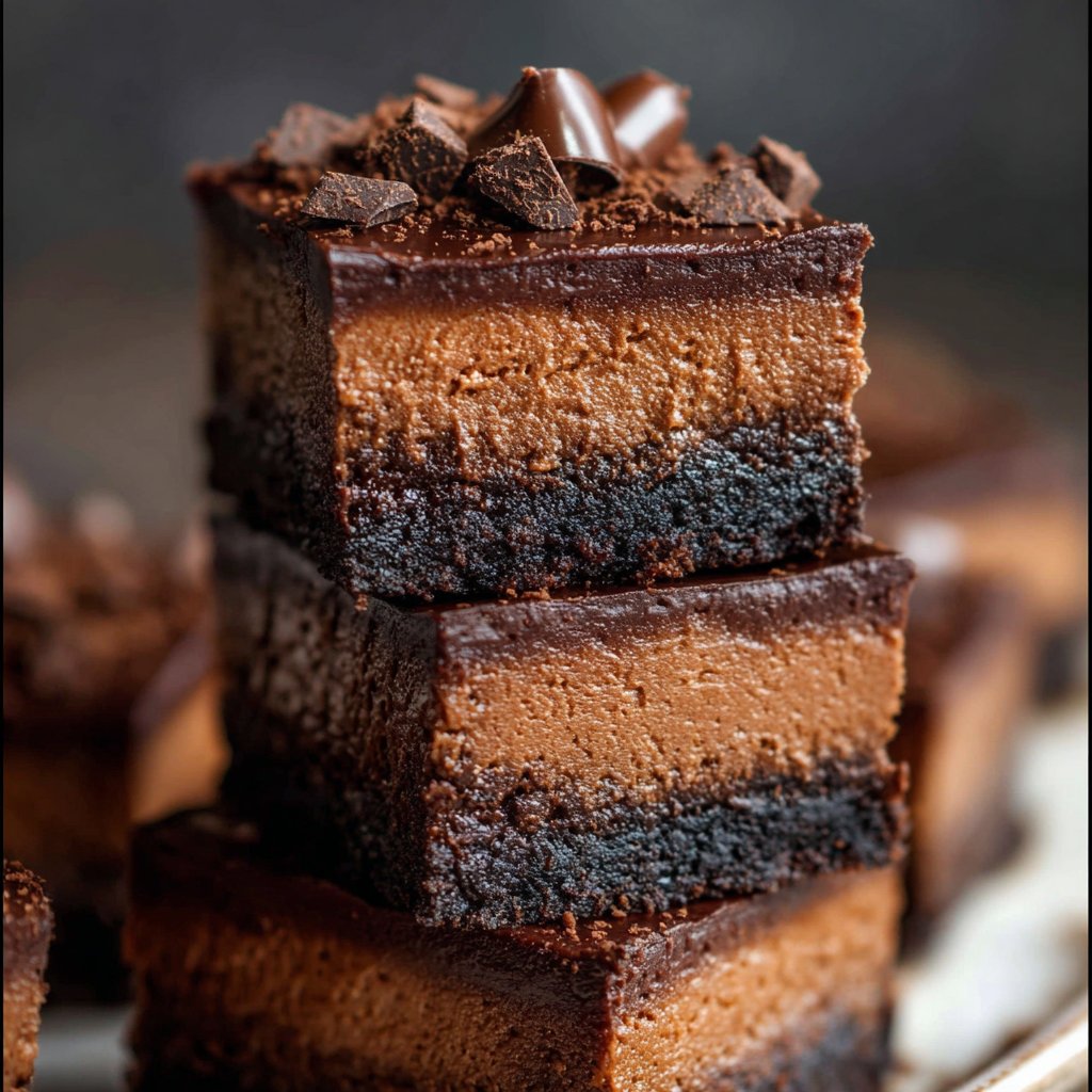 Chocolate Cheesecake Bars: Rich, Creamy & Easy Treats 2 Pin by Jenna Alexis on Food in 2025 | Chocolate cheesecake bars, Easy chocolate cheesecake, Chocolate desserts