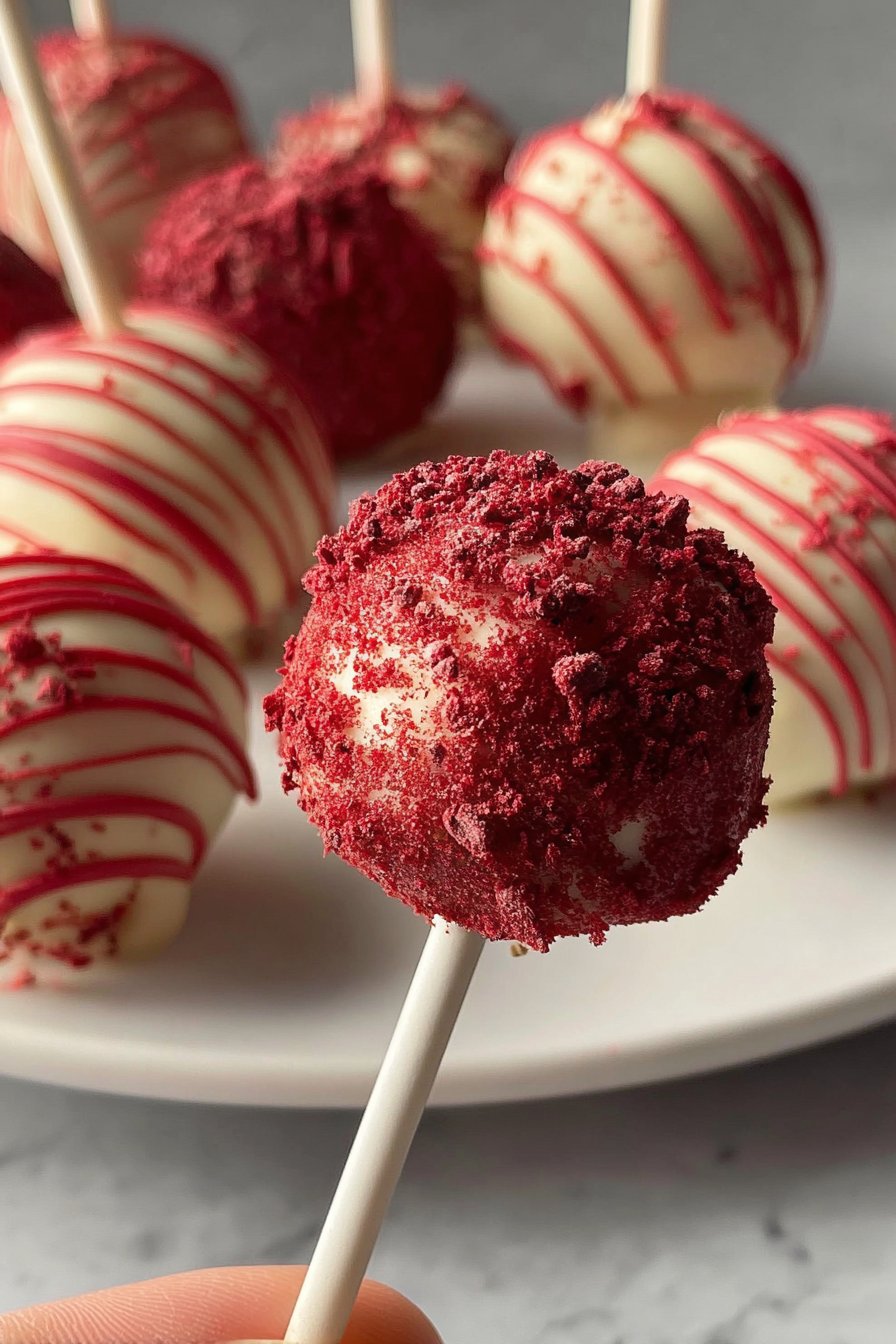 Red Velvet Cake Pops