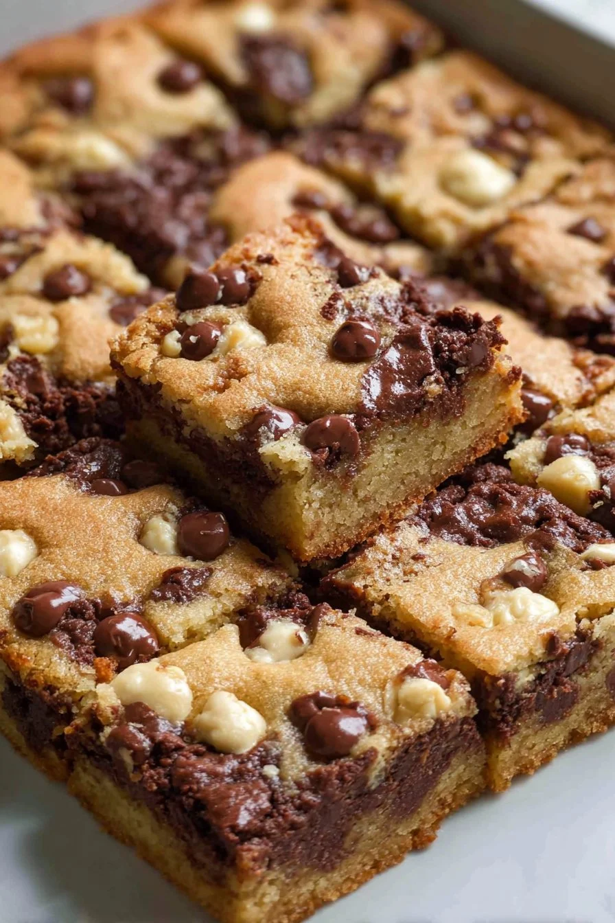 Best of Both Worlds Brookie Bars