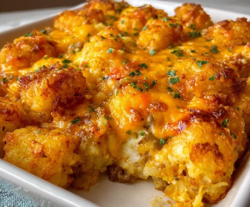 Breakfast Tater Tot Casserole