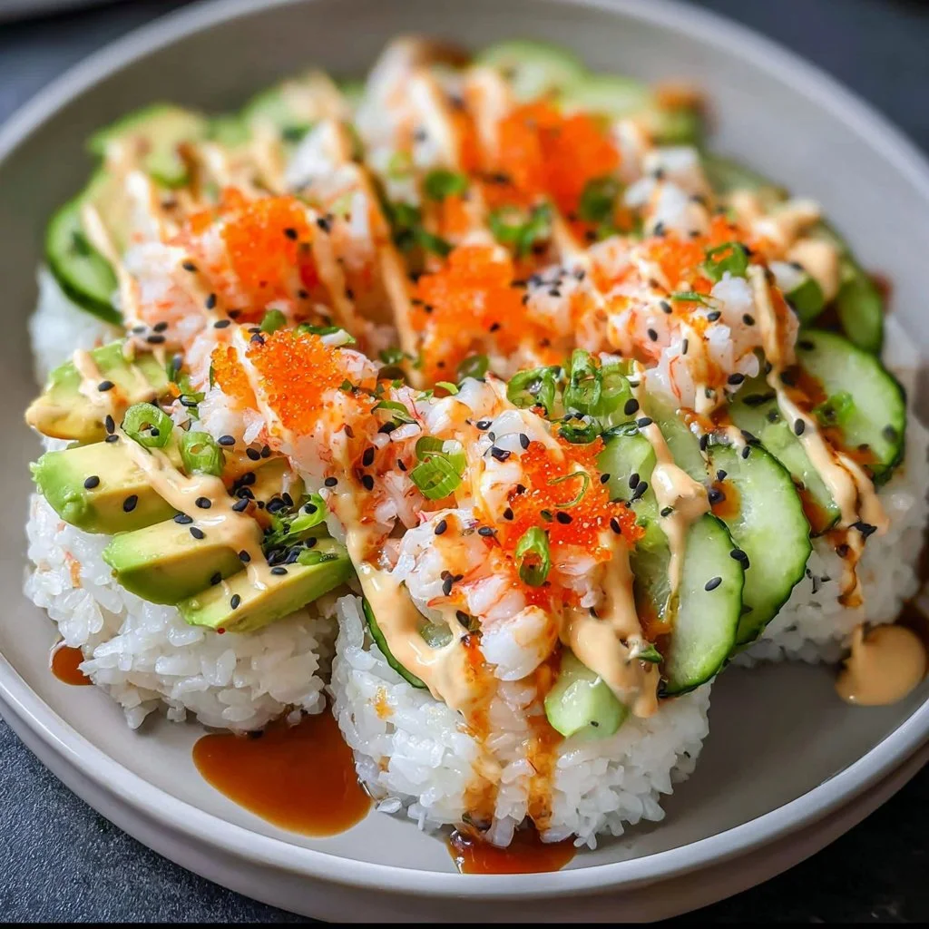 California Roll Sushi Bowls 2 California Roll Sushi Bowls