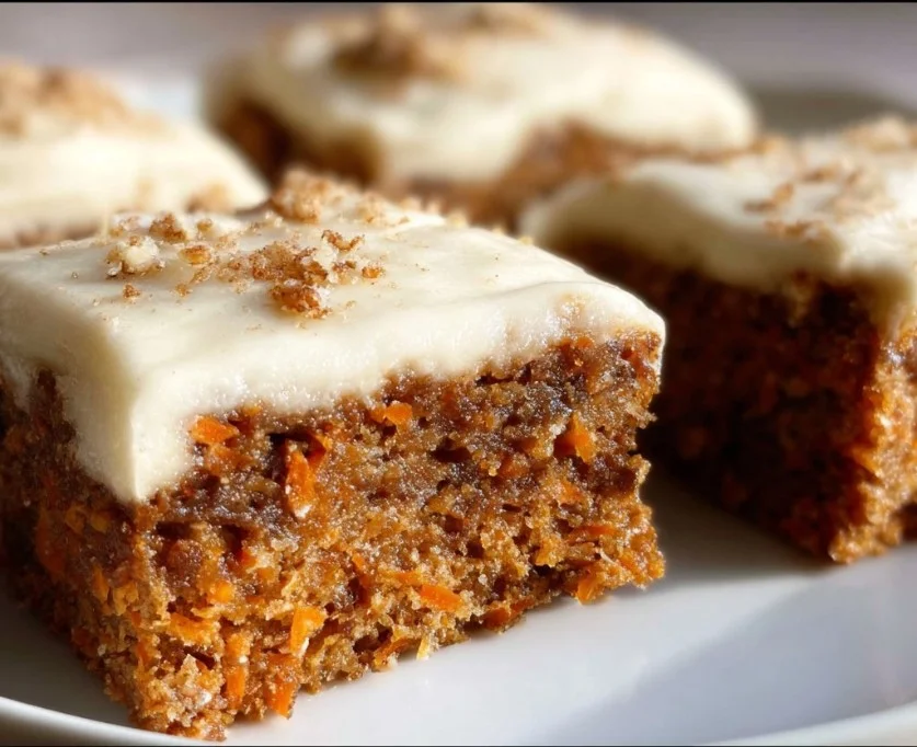 Carrot Cake Bars 2 Carrot Cake Bars