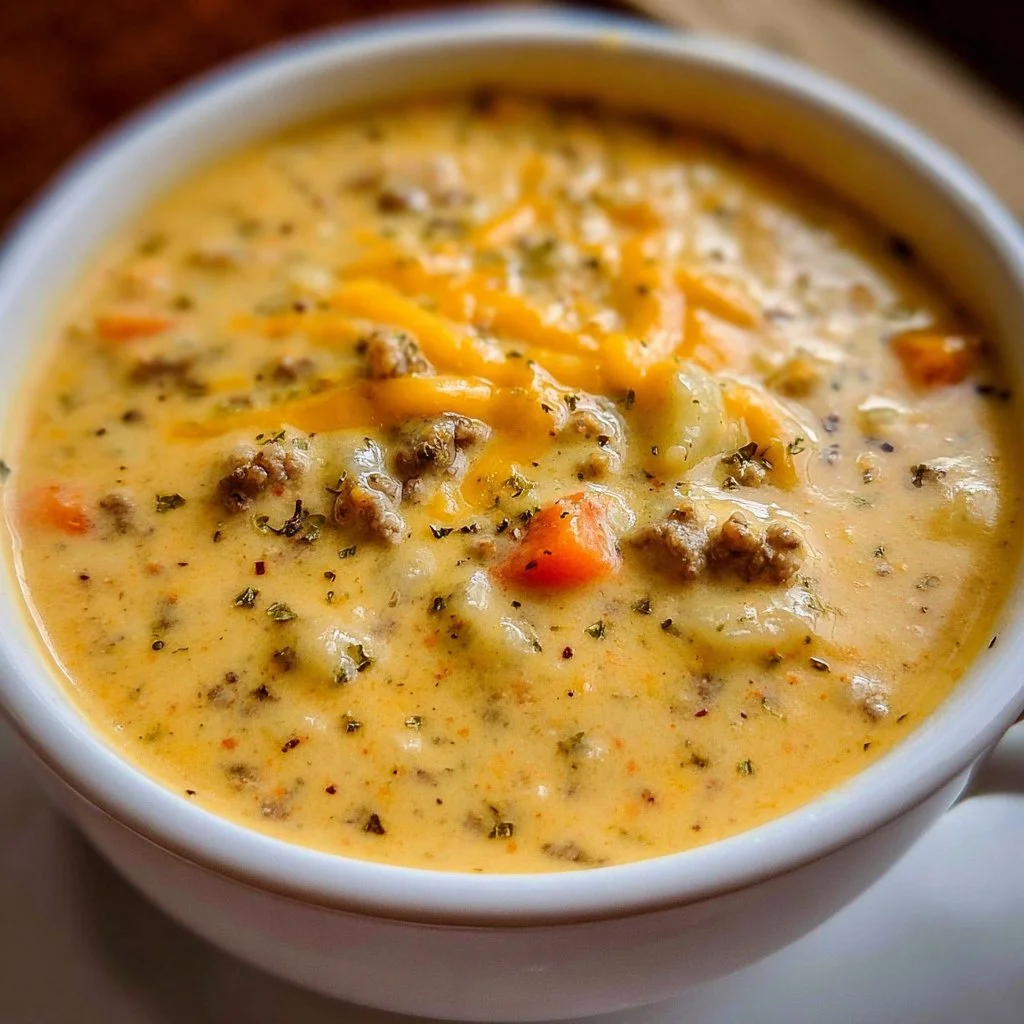 Cheeseburger Soup