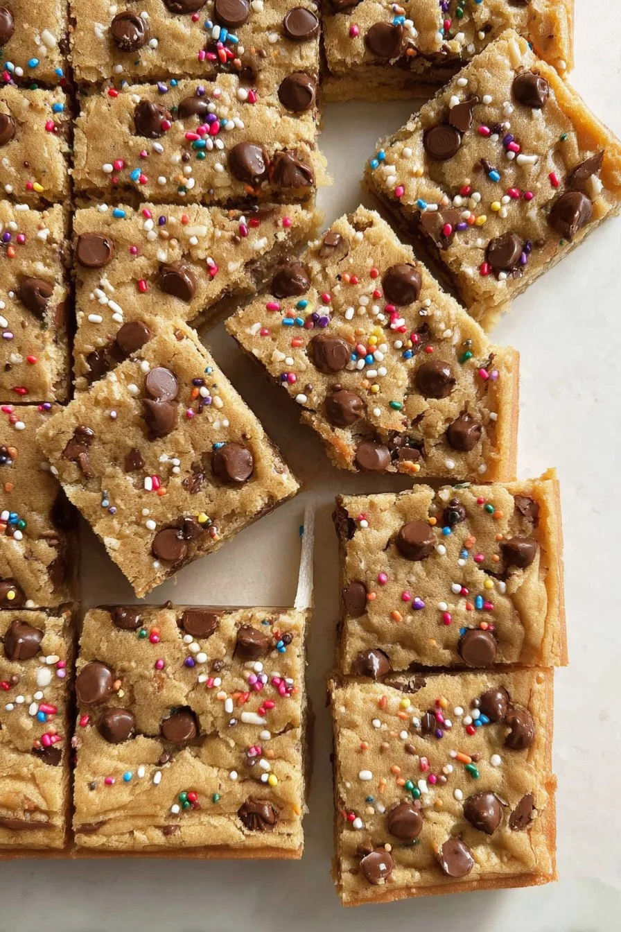 Chewy Sheet Pan Cookie Cake