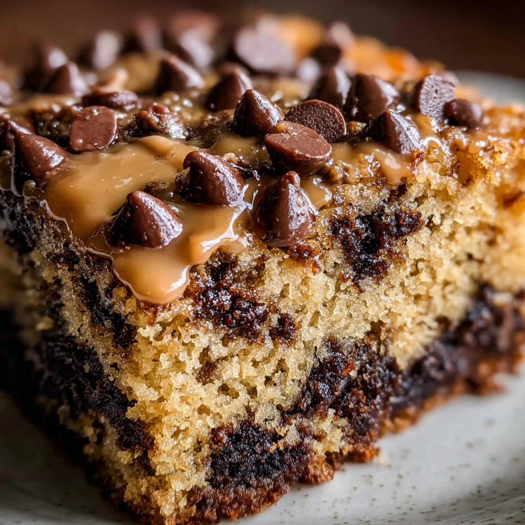 Chocolate Chip Sheet Cake 2 Chocolate Chip Sheet Cake