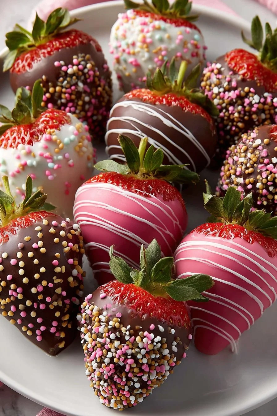 Chocolate Covered Strawberries 2 Chocolate Covered Strawberries