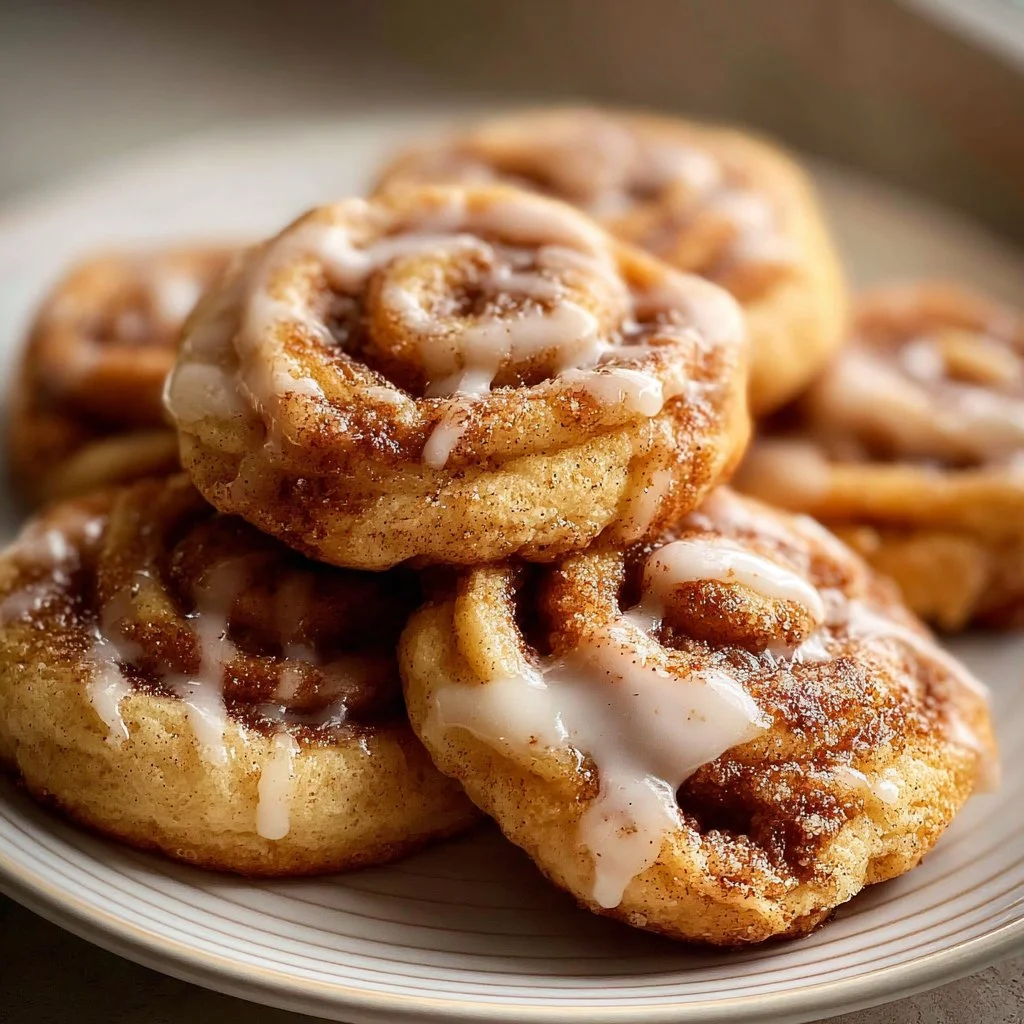 Cinnamon Roll Cookies 2 Cinnamon Roll Cookies