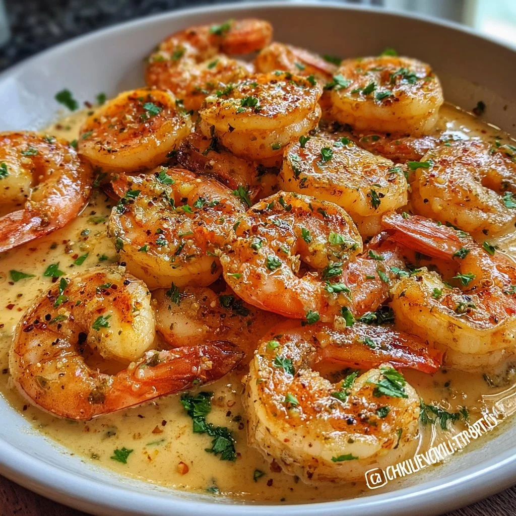Creamy Garlic Shrimp 2 Creamy Garlic Shrimp