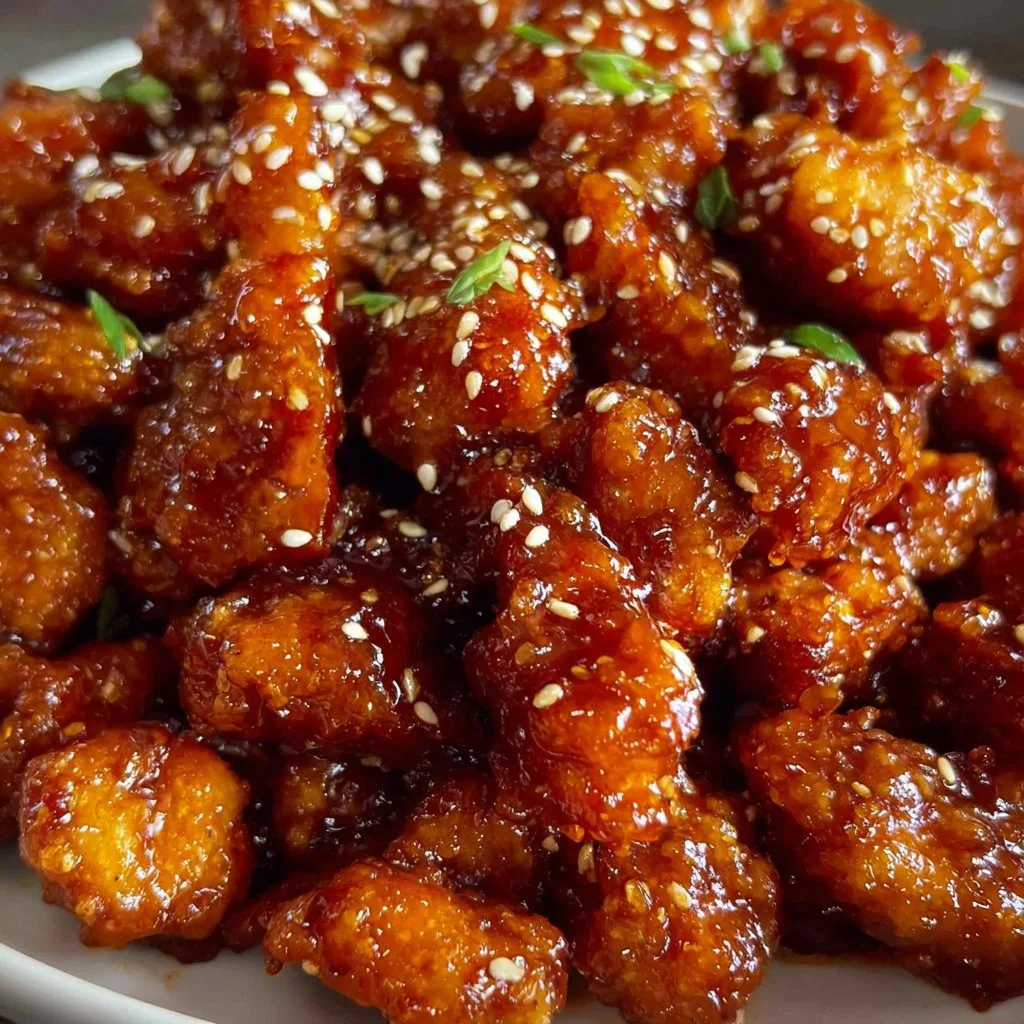 Crispy Sesame Chicken 2 Crispy Sesame Chicken