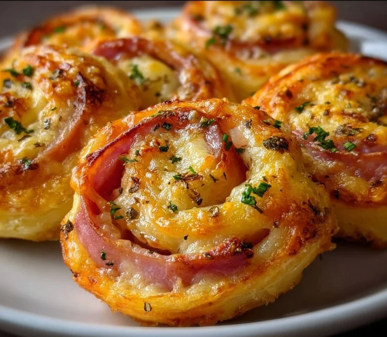 Easter Ham and Cheddar Pinwheels 2 Easter Ham and Cheddar Pinwheels