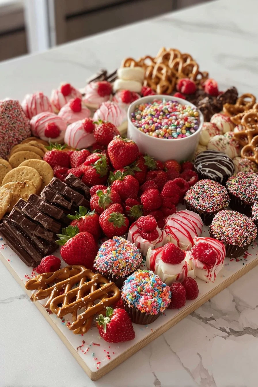 Easy Valentine’s Party Food for Sleepovers & Sweet Snacks 1 Delicious and easy Valentine's party food ideas for sleepovers and snacks