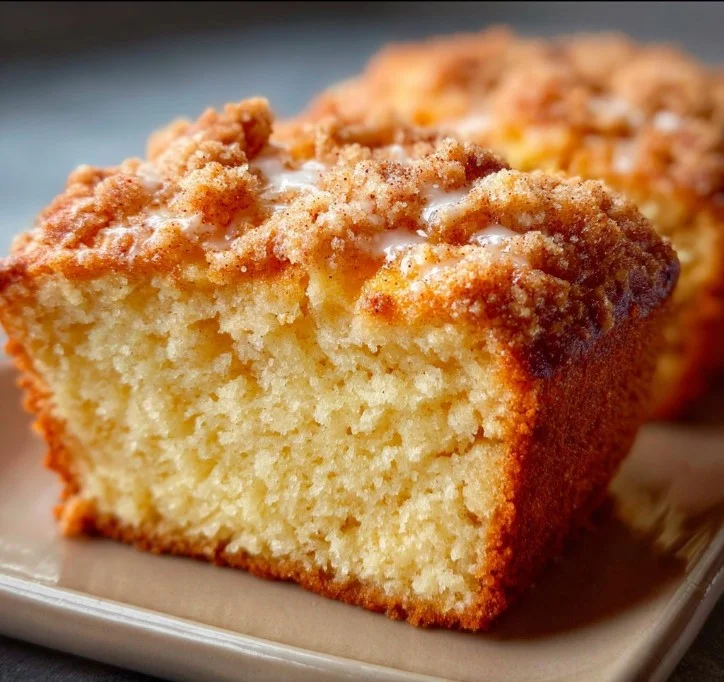 Eggnog Bread with Crumb Topping 2 Eggnog Bread with Crumb Topping