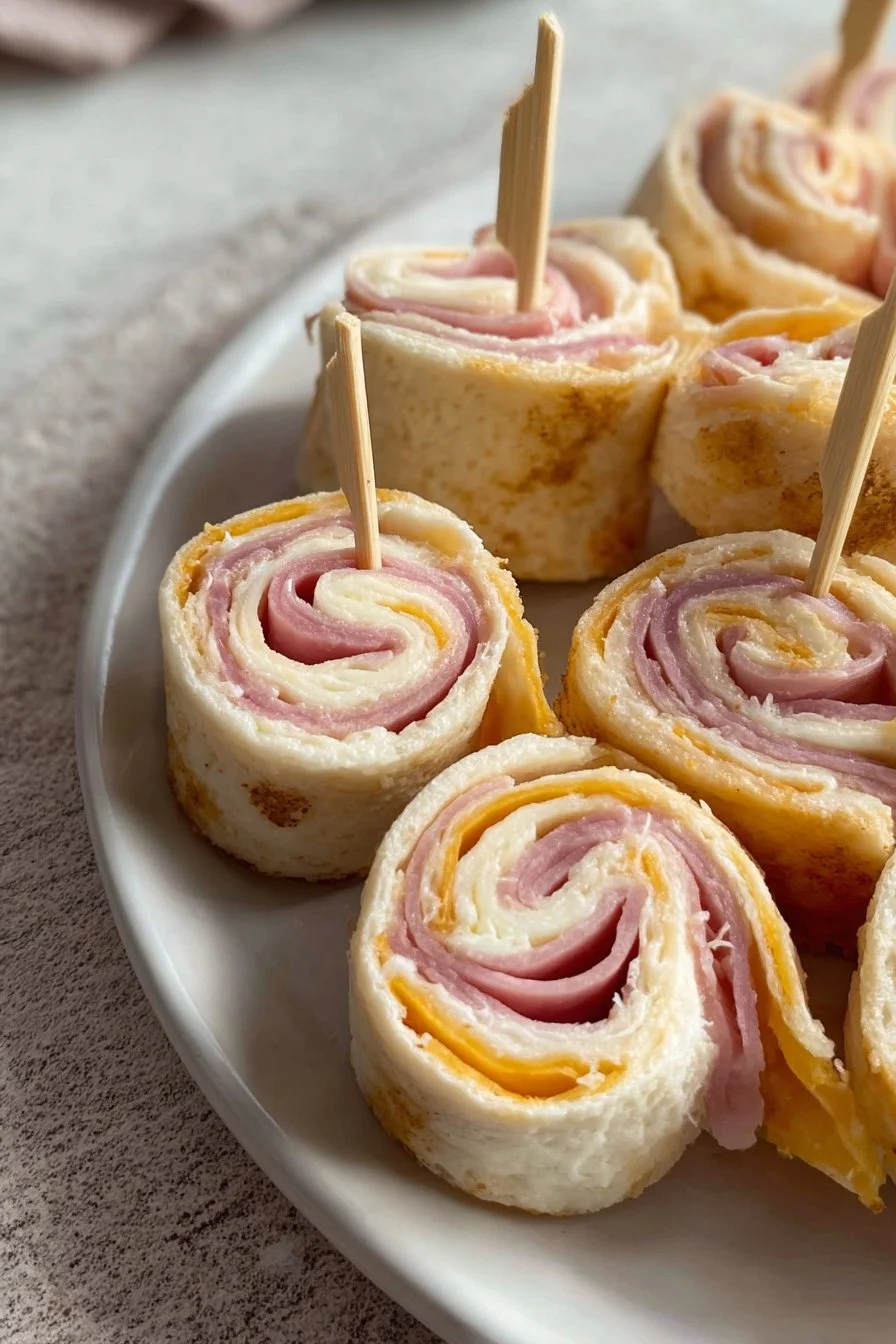 Ham and Cheese Pinwheels 2 Ham and Cheese Pinwheels
