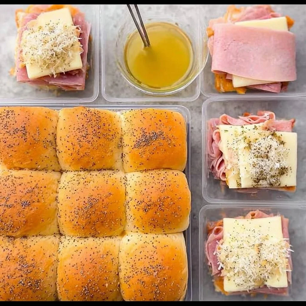 Ham and Havarti Cheese Sliders 2 Ham and Havarti Cheese Sliders