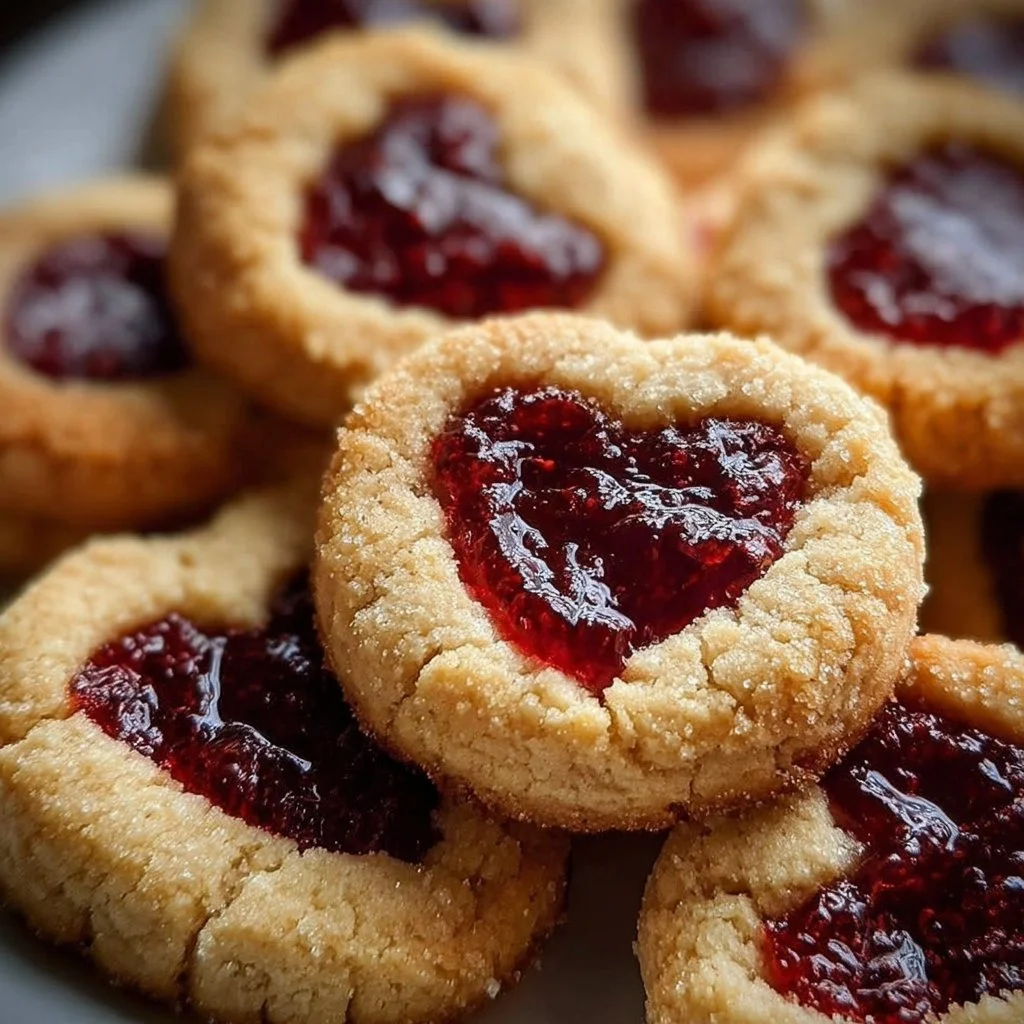 Heart Jam Cookies 2 Heart Jam Cookies
