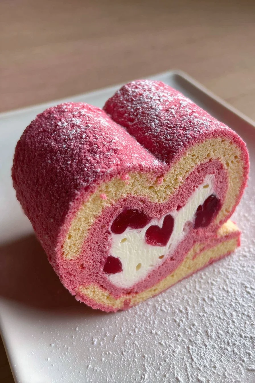 Heart-Shaped Swiss Roll 2 Heart-Shaped Swiss Roll