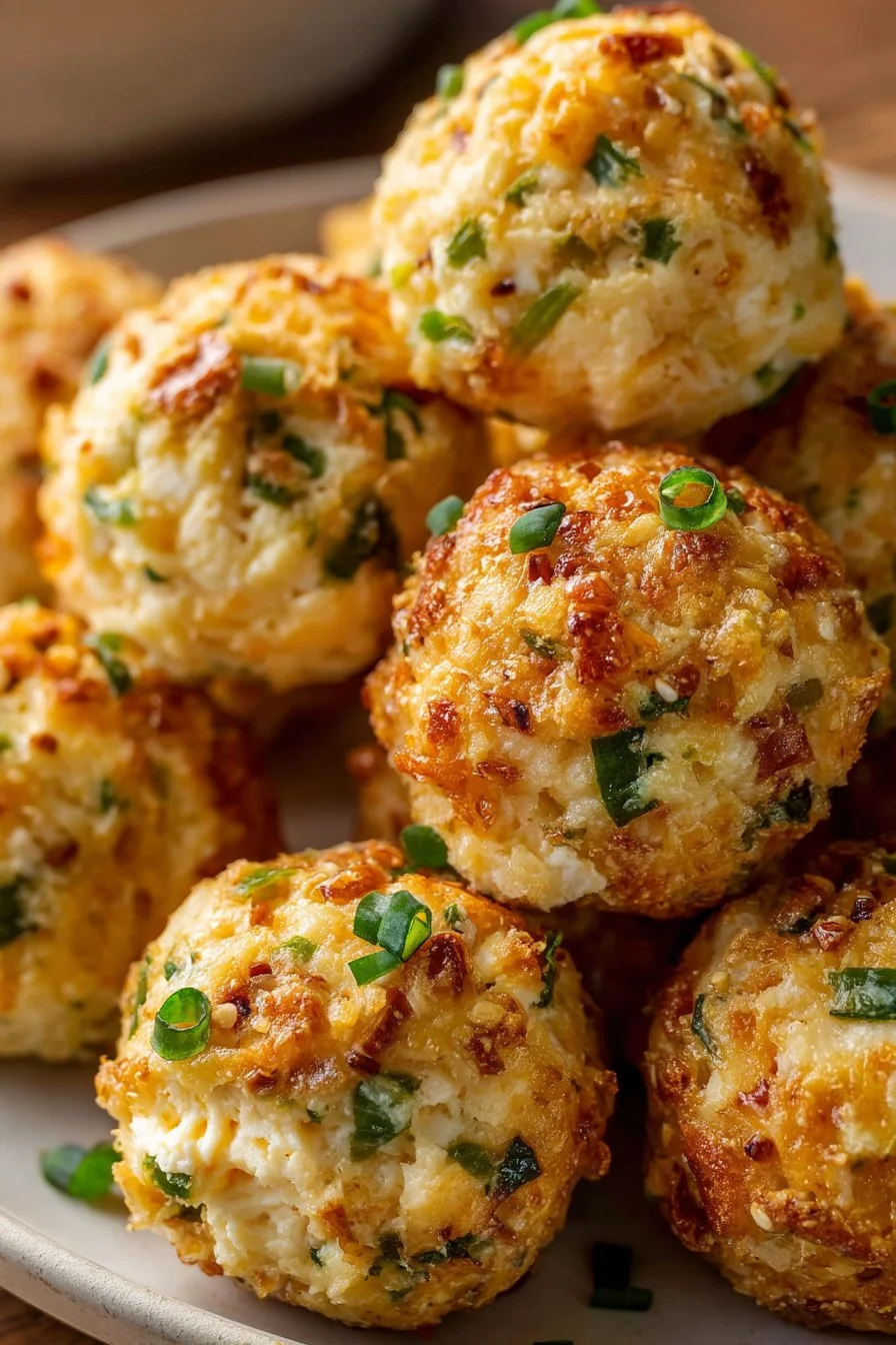 Jalapeno Cheese Ball Bites