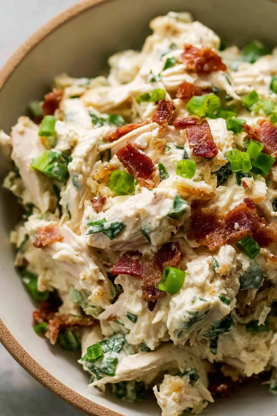 Jalapeño Popper Chicken Salad