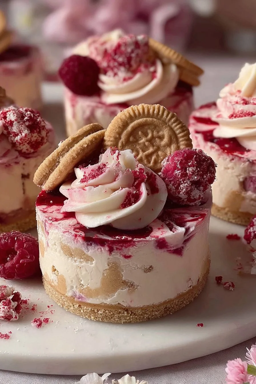 Jammie Dodger Cheesecake 2 Jammie Dodger Cheesecake