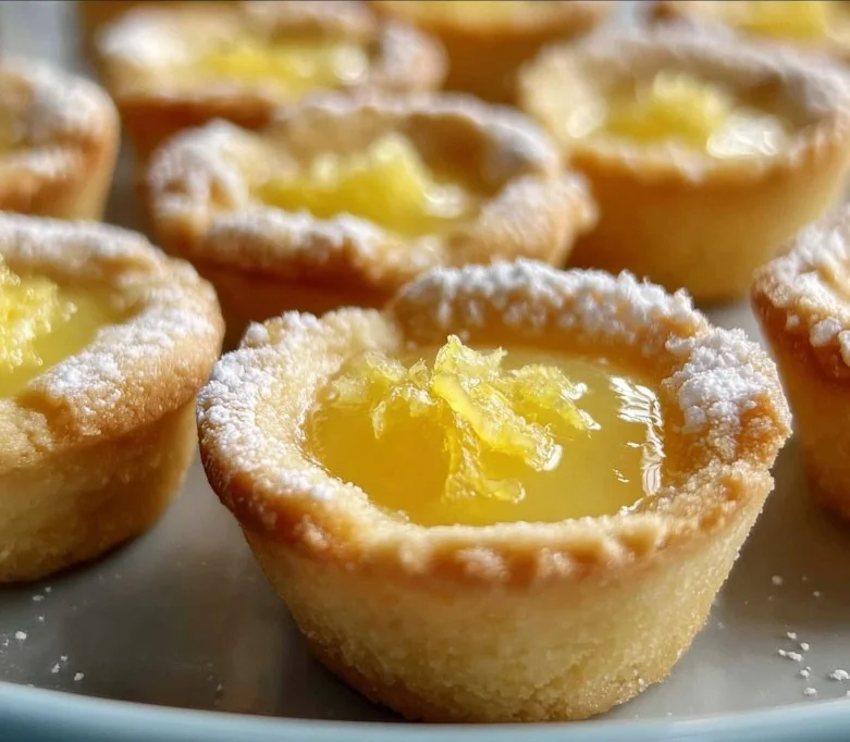 Lemon Bar Cookie Cups