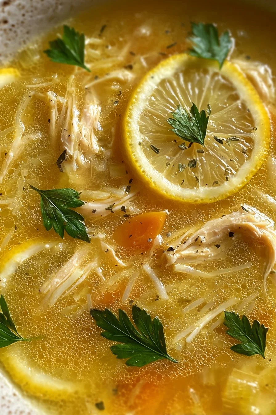 Lemon Chicken Soup