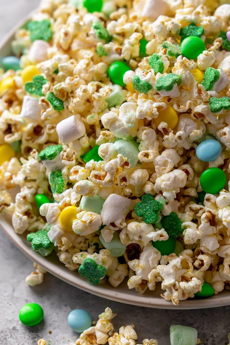 Loaded St. Patrick's Day Popcorn