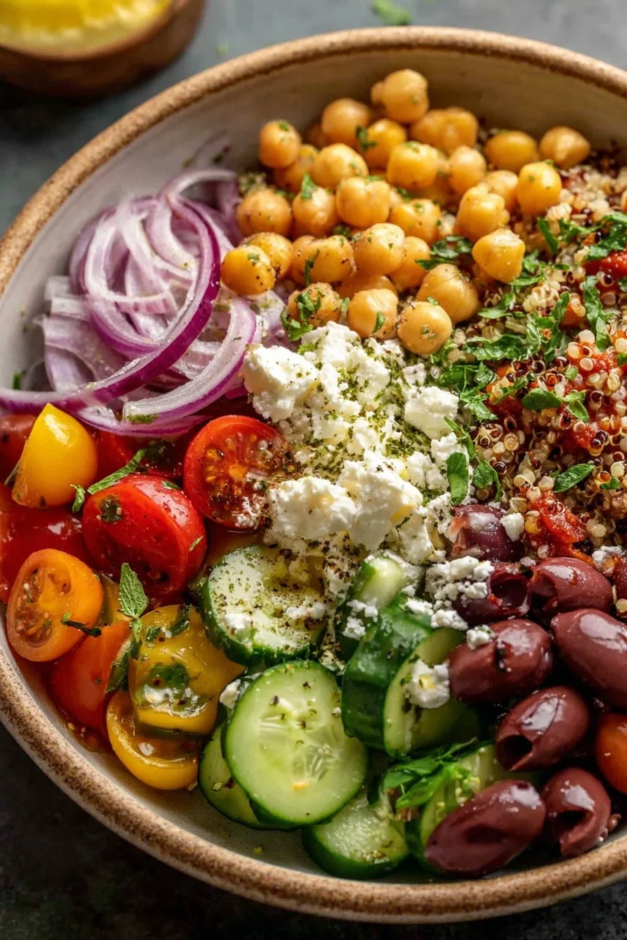 Mediterranean Power Bowl 2 Mediterranean Power Bowl