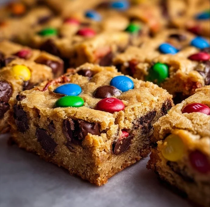 M&M'S Chocolate Chip Cookie Bars Recipe 2 M&M'S Chocolate Chip Cookie Bars Recipe