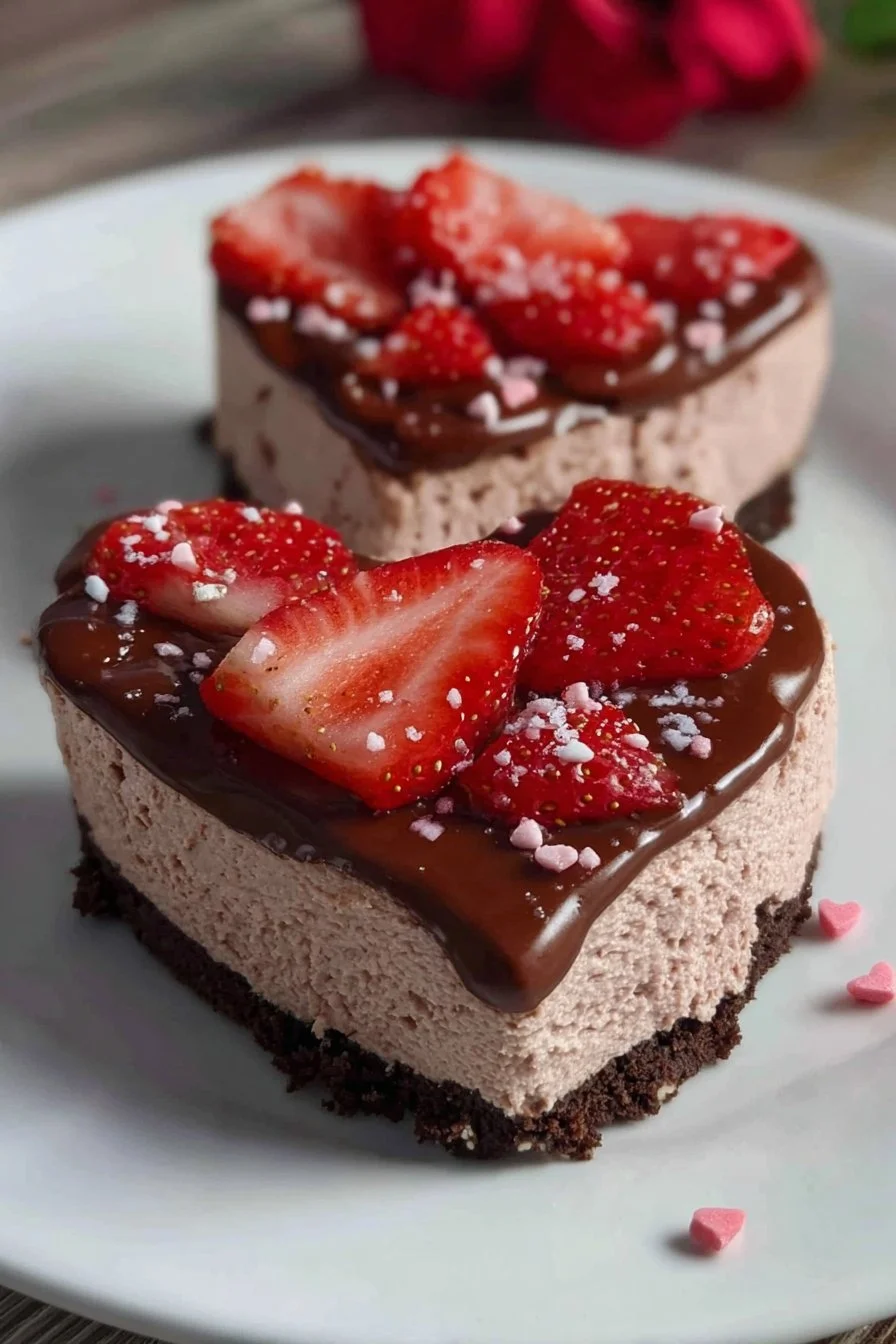 No Bake Valentine's Day Cheesecake Recipe
