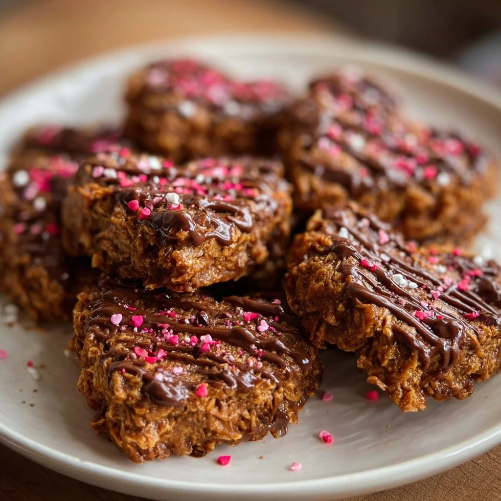 No bake Valentine's Day cookies 2 No bake Valentine's Day cookies