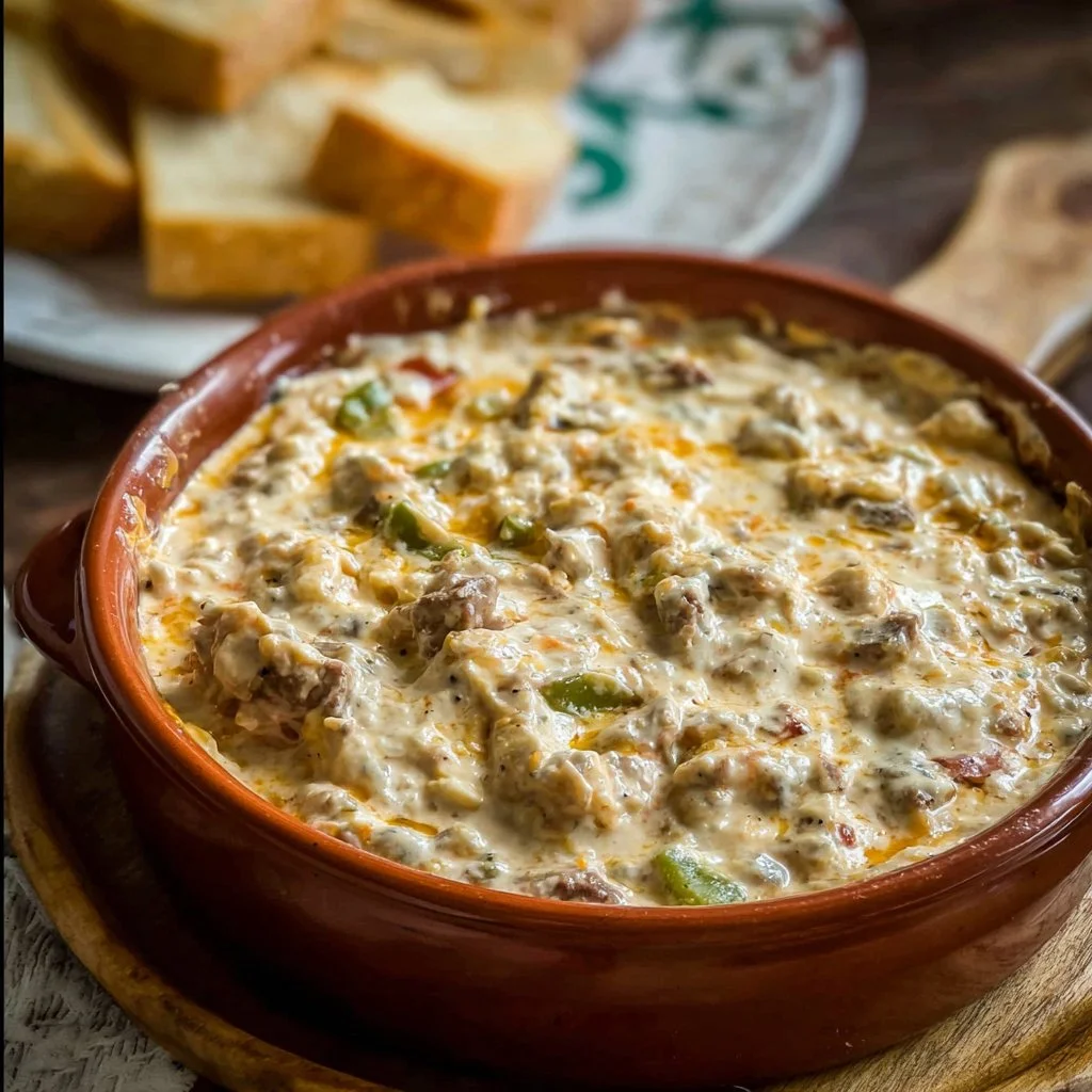 Philly Cheesesteak Dip