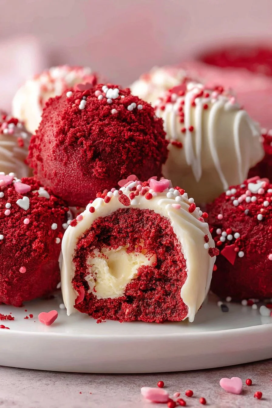 Red Velvet Truffles 2 Red Velvet Truffles