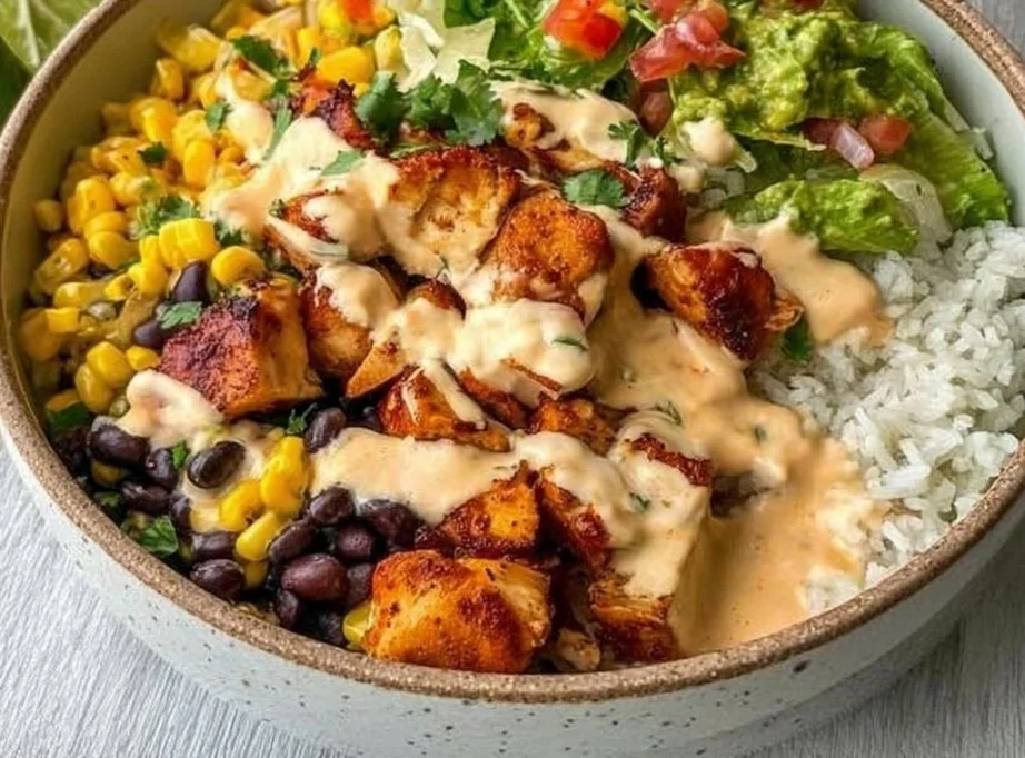 Southwest Chicken Bowls 2 Southwest Chicken Bowls