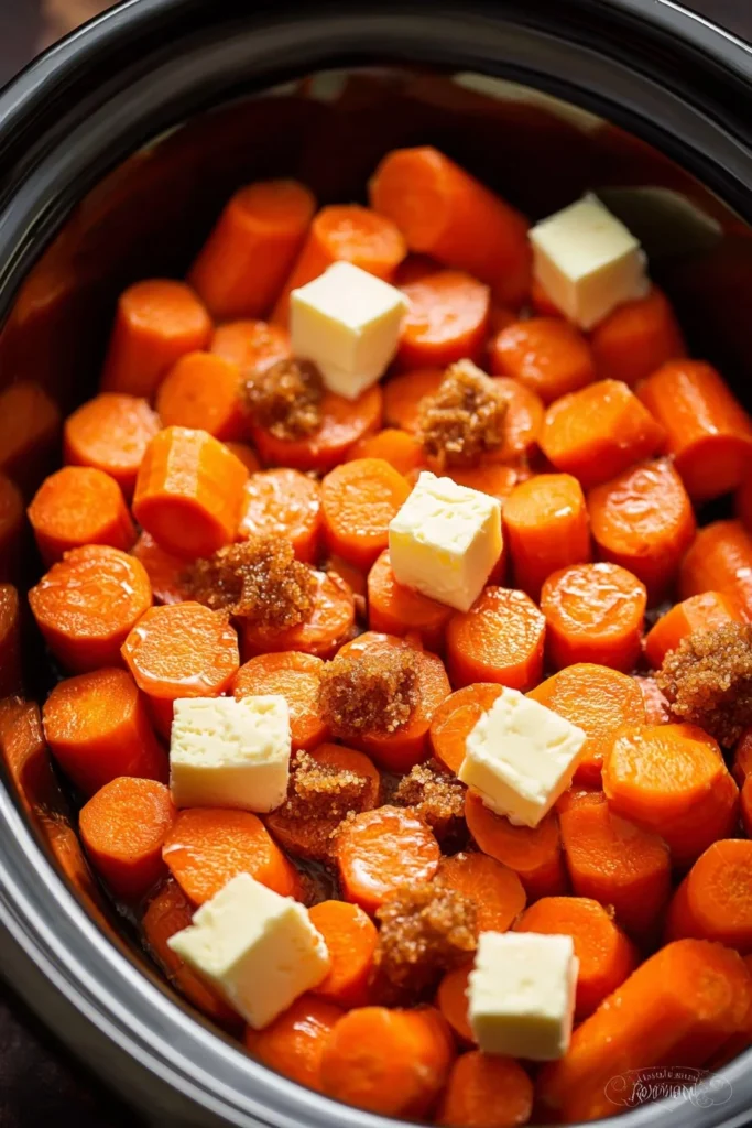 Amazing Slow Cooker Maple & Brown Sugar Glazed Carrot Recipe 3 amazing slow cooker maple brown sugar glazed car 2026 02 09 200835 683x1024 1