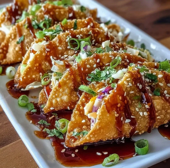 Applebee's Chicken Wonton Tacos