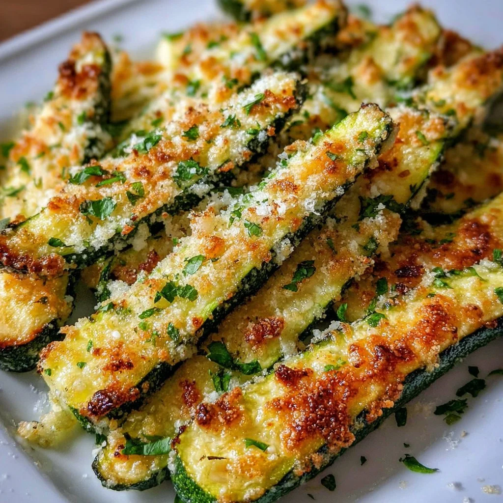 Baked Parmesan Zucchini