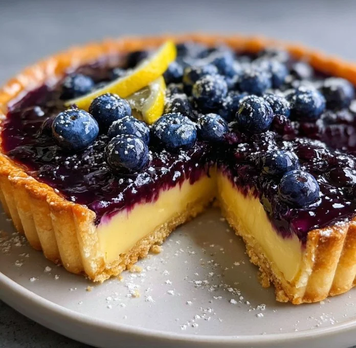 Blueberry–lemon Curd Tart Recipe
